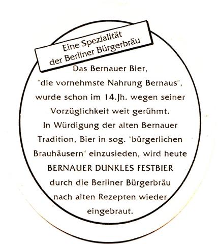 berlin b-be brger bernauer 1b (oval215-spezialitt der-schwarz)